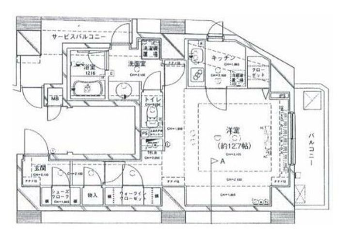 パレステュディオ六本木の間取り