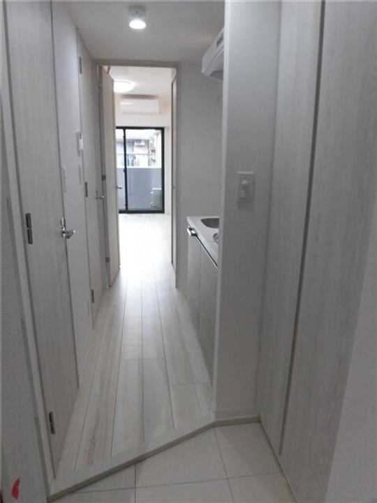 MAXIV百合ヶ丘の玄関