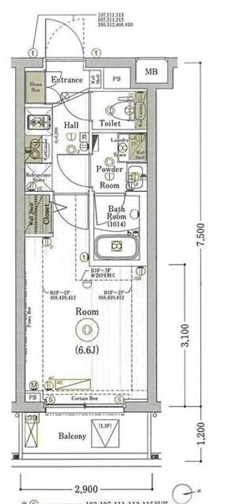 MAXIV百合ヶ丘の間取り