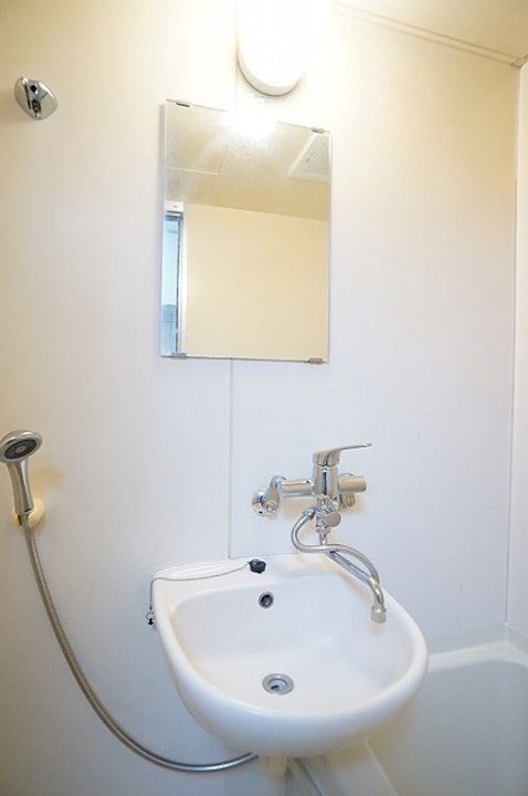 パステルグリーンの内装