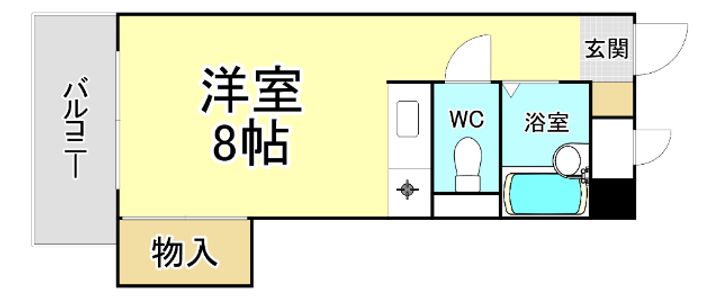 オークヒル東篠崎B棟の間取り