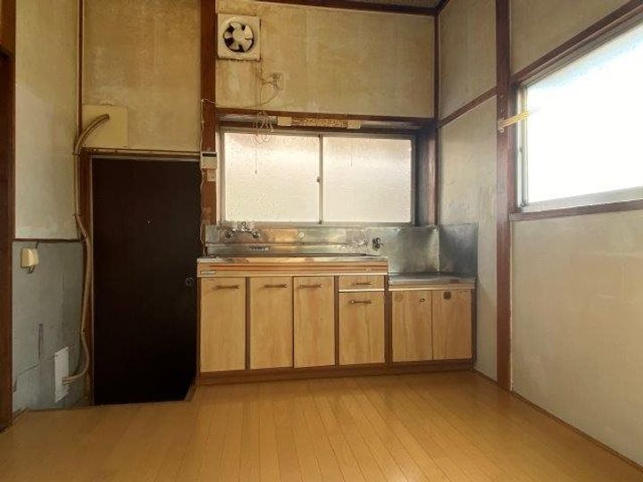 福島県いわき市平字東町(一戸建)の賃貸物件のキッチン
