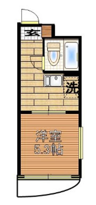 東京都小金井市貫井北町2(マンション)の賃貸物件の間取り