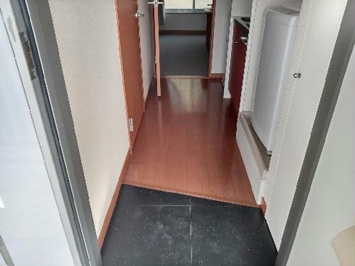 レオパレス花咲の玄関