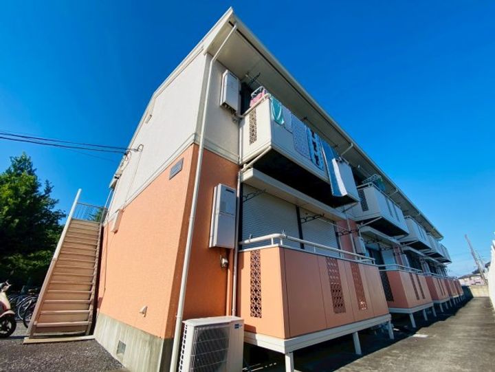 千葉県千葉市稲毛区山王町(アパート)の賃貸物件の外観