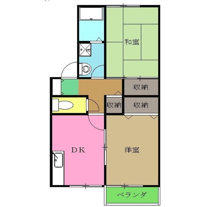 サイプレスタウンの間取り