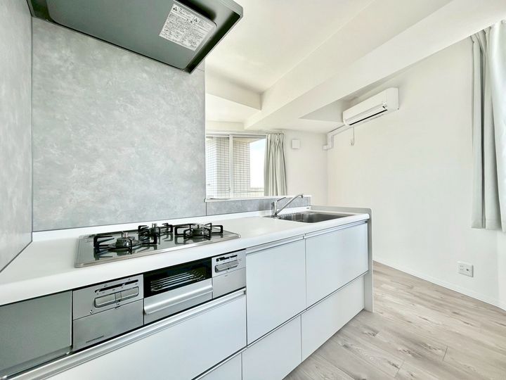 愛知県名古屋市昭和区御器所通1(マンション)の賃貸物件のキッチン