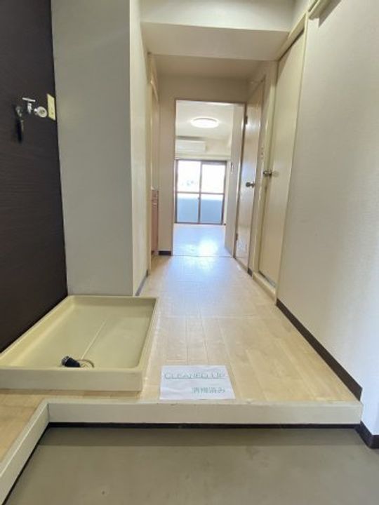 マンションモーリエの玄関