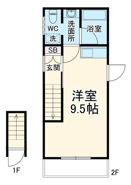ファースト高根公団の間取り