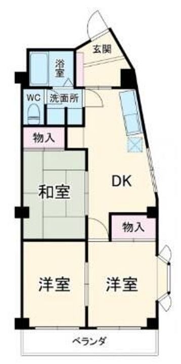 オーク二葉ビルの間取り