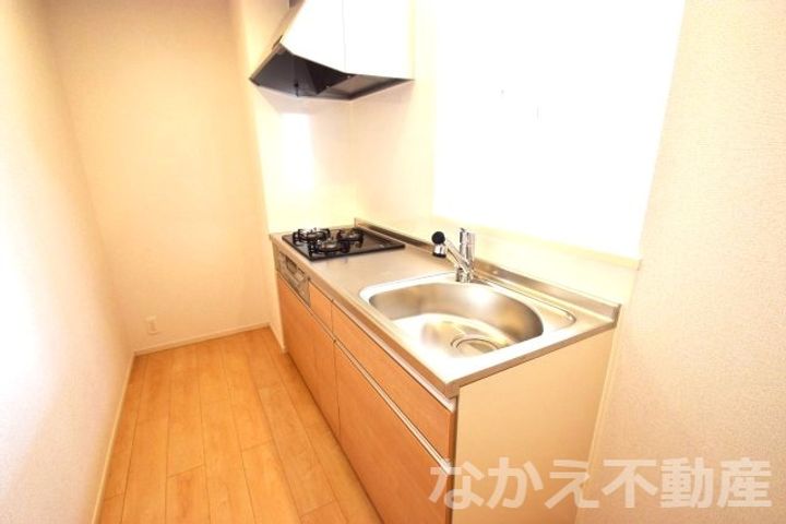 徳島県小松島市中田町字内開(アパート)の賃貸物件のキッチン