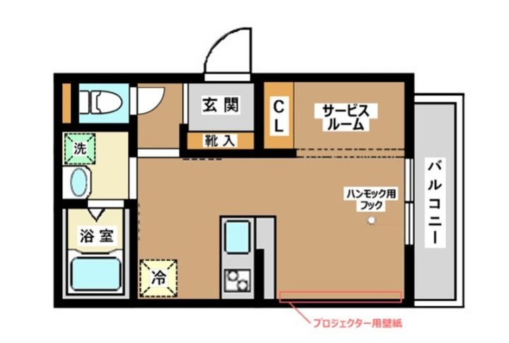 ガータ馬事公苑の間取り