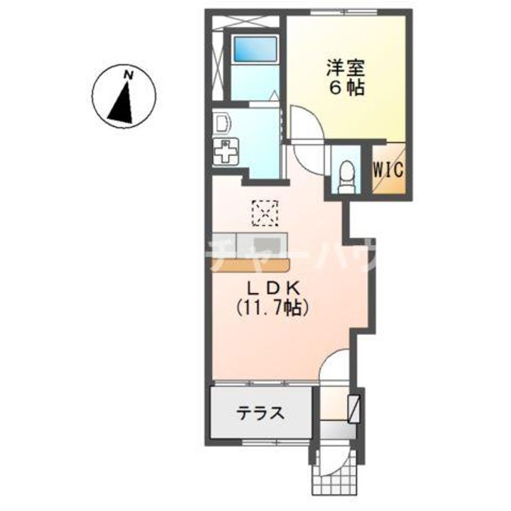 precious one II(プレシャスワンツー)の間取り