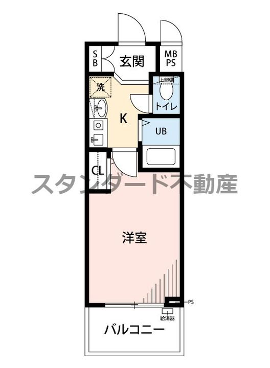 エスリード南森町駅前の間取り