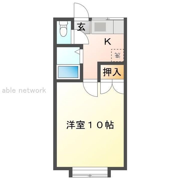 ポテンシャルAの間取り