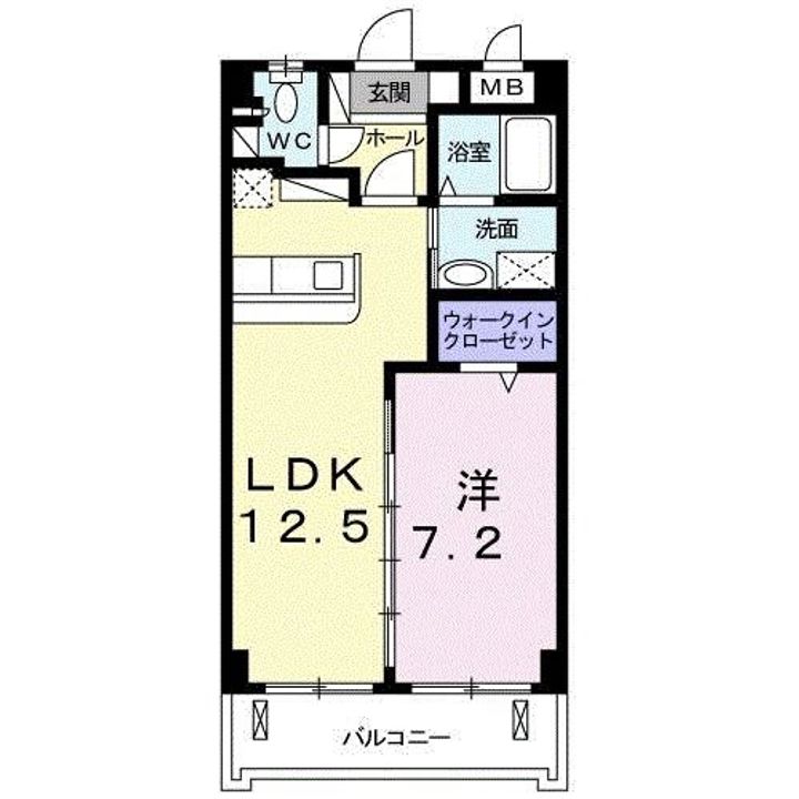 HILLS TAKARAの間取り