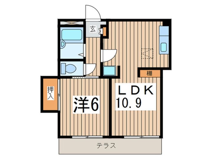 セトルフラット戸塚の間取り