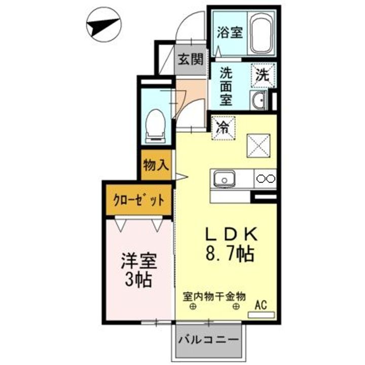 シルキーハウスの間取り