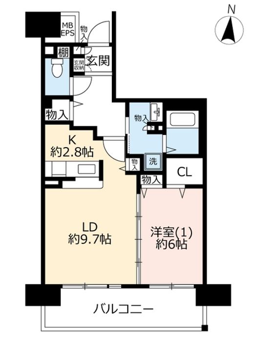 URグリーンプラザ園生の間取り