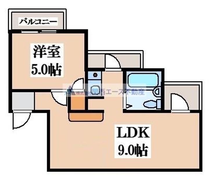 アメニティー大東四番館の間取り