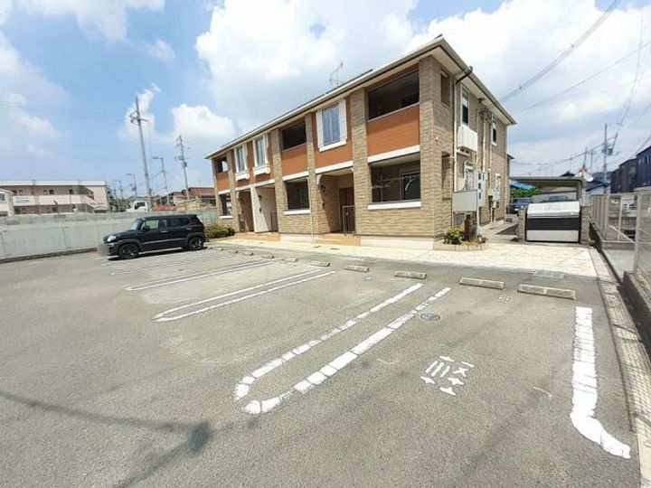 大阪府羽曳野市高鷲2(アパート)の賃貸物件の地図