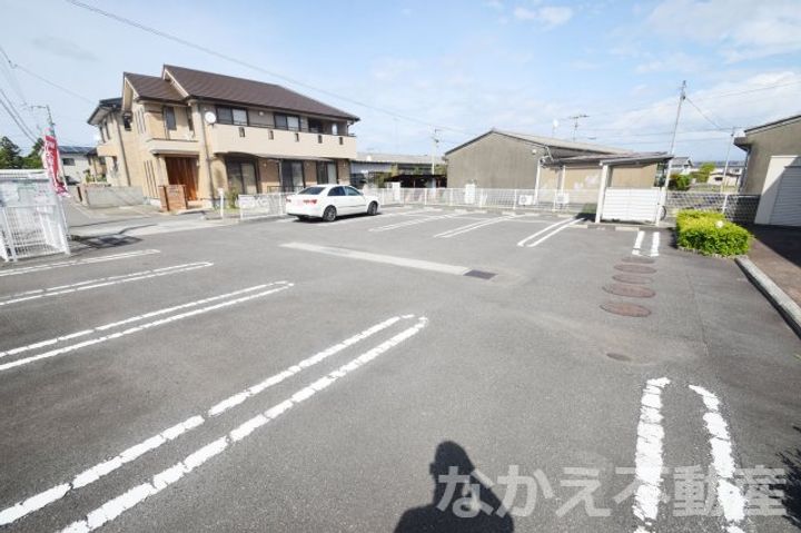 徳島県阿南市羽ノ浦町古庄二輛車(アパート)の賃貸物件の地図