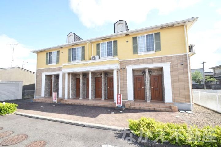 徳島県阿南市羽ノ浦町古庄二輛車(アパート)の賃貸物件の外観