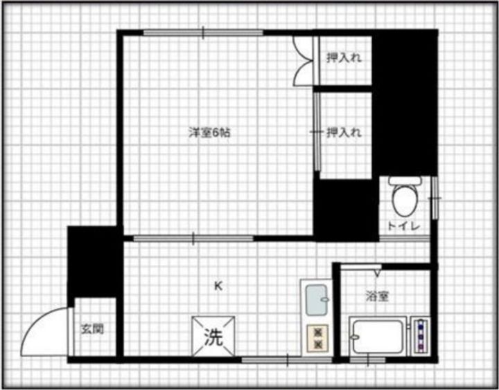 福寿荘の間取り