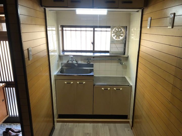 大阪府松原市高見の里6(一戸建)の賃貸物件のキッチン