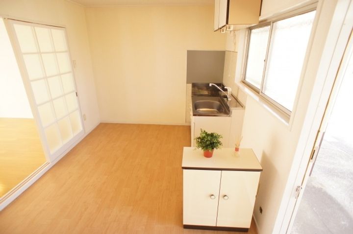 M-Flat牛久の玄関