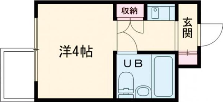 カーサ四谷の間取り