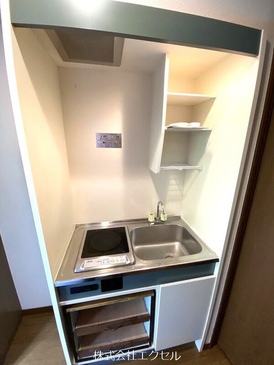 東京都八王子市堀之内2(マンション)の賃貸物件のキッチン