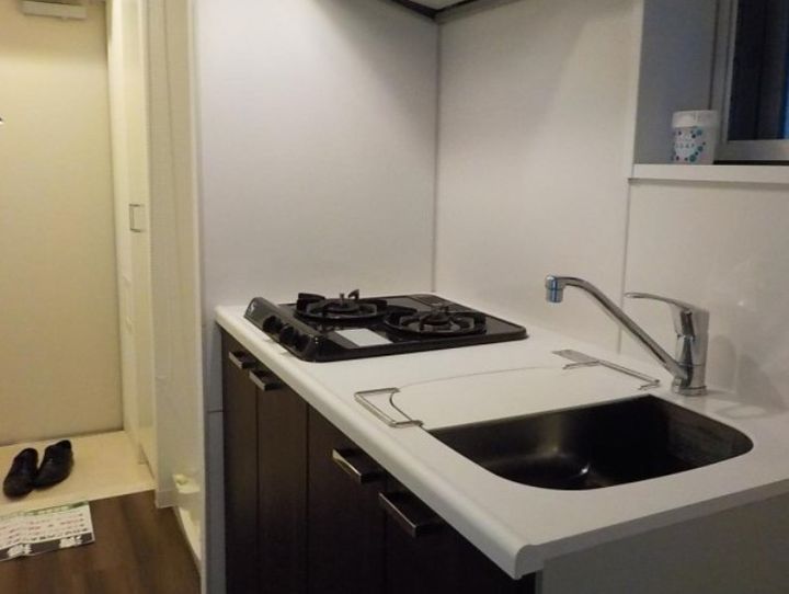 東京都新宿区新小川町(マンション)の賃貸物件のキッチン