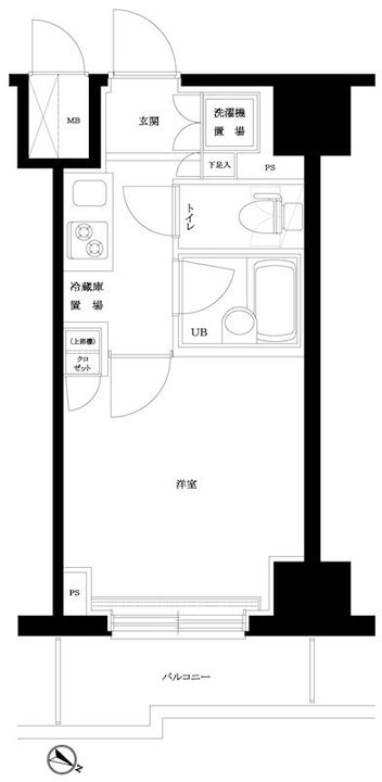 ルーブル川崎参番館の間取り