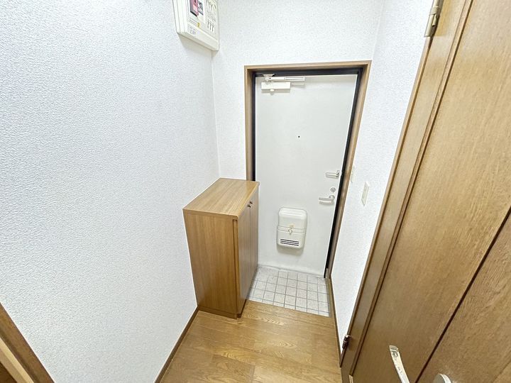 ウッディハウスの玄関