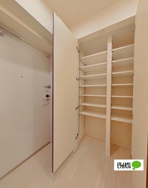 ベル フルールの玄関