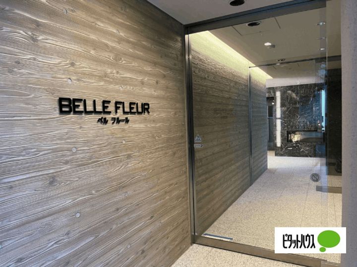 ベル フルールの地図