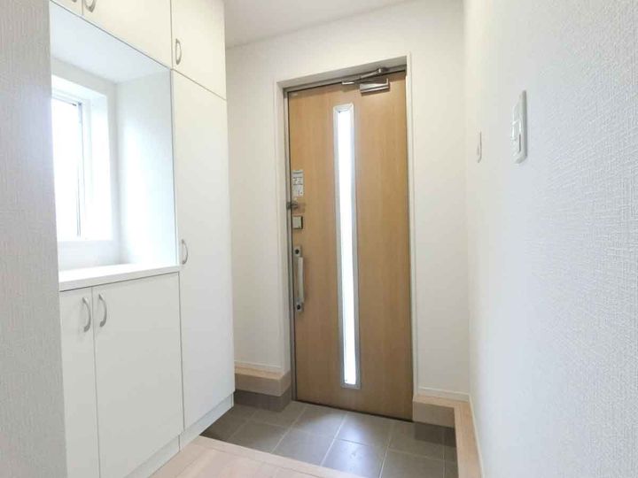 福岡県久留米市江戸屋敷1(一戸建)の賃貸物件の玄関