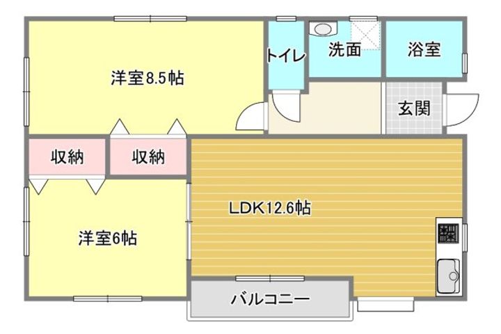 静岡県浜松市中央区和合町(一戸建)の賃貸物件の間取り