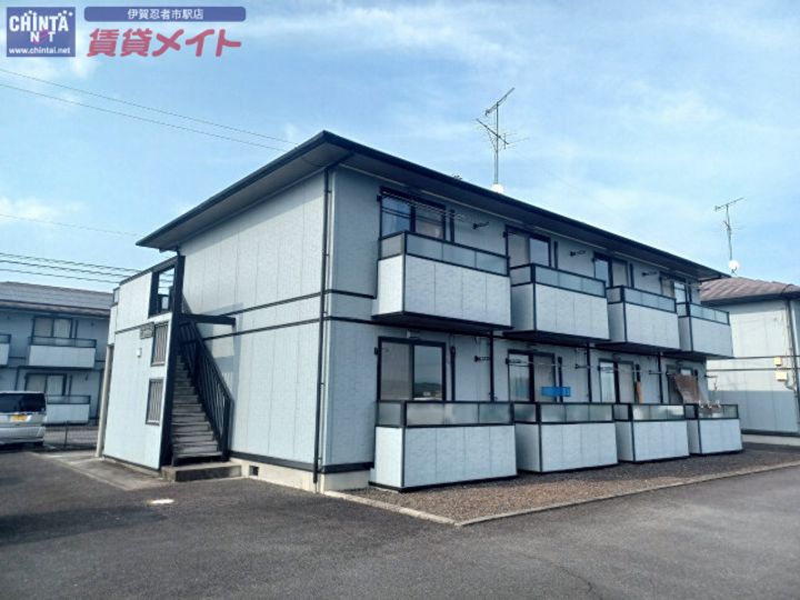 ジェムフォレスト D棟の外観
