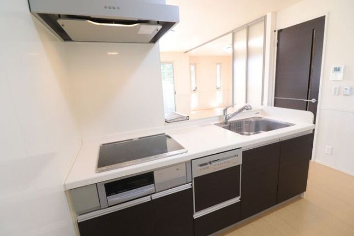 福島県福島市さくら3(アパート)の賃貸物件のキッチン