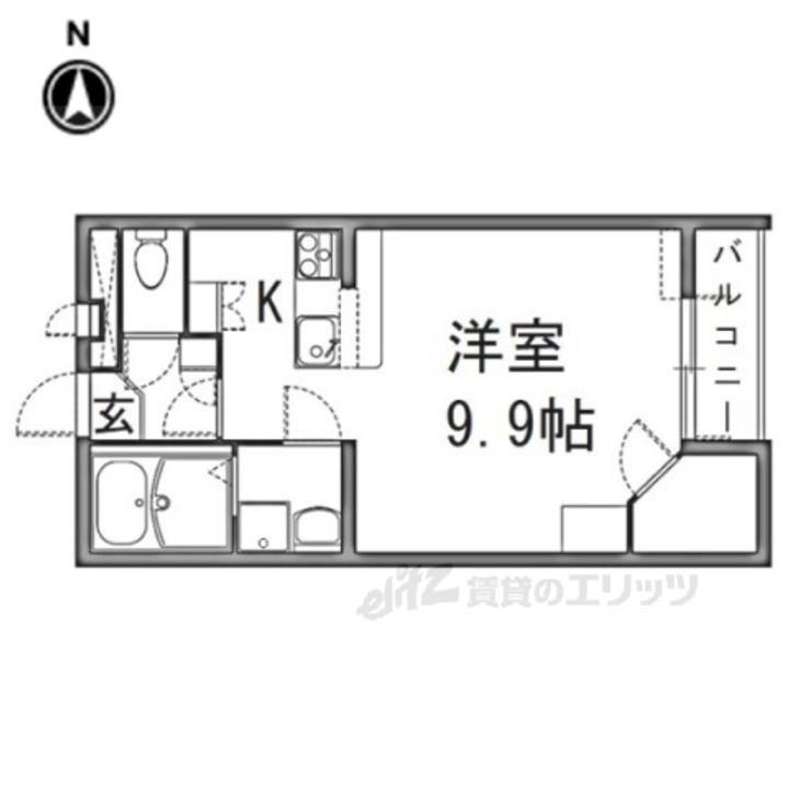 レオパレスケルンの間取り