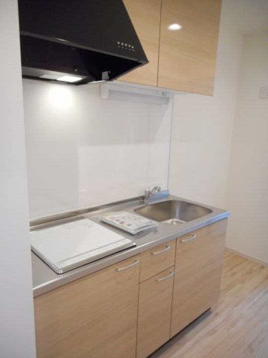 埼玉県東松山市日吉町(アパート)の賃貸物件のキッチン