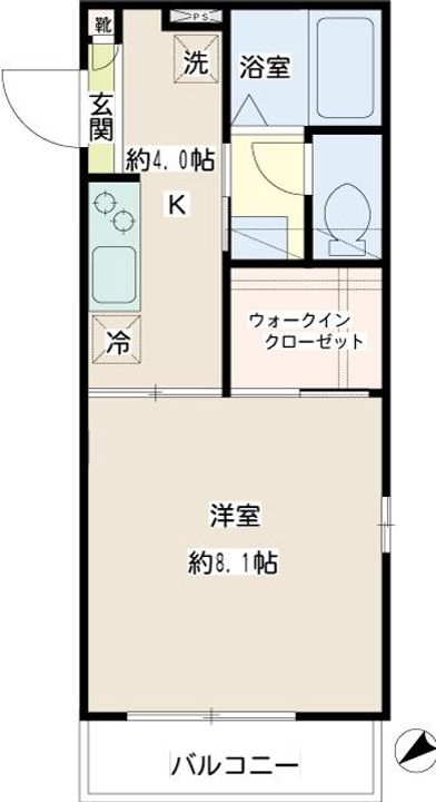 ステラ マリス 横浜の間取り