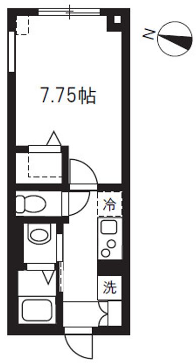 東京都中野区新井5(マンション)の賃貸物件の間取り