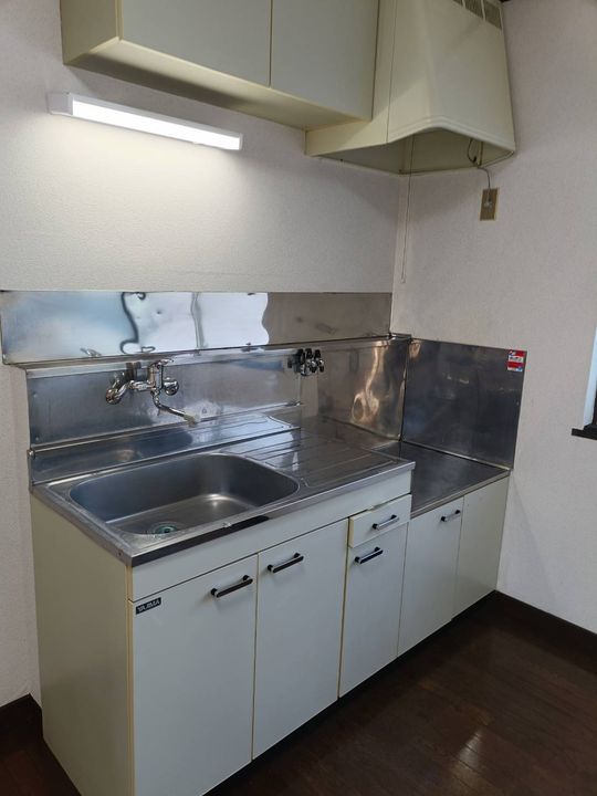 新潟県新潟市秋葉区下興野(アパート)の賃貸物件のキッチン