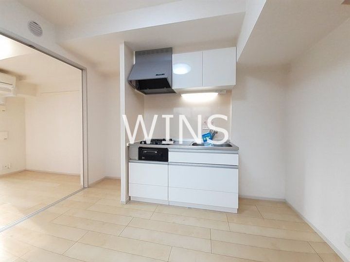 福岡県福岡市博多区古門戸町(マンション)の賃貸物件のキッチン