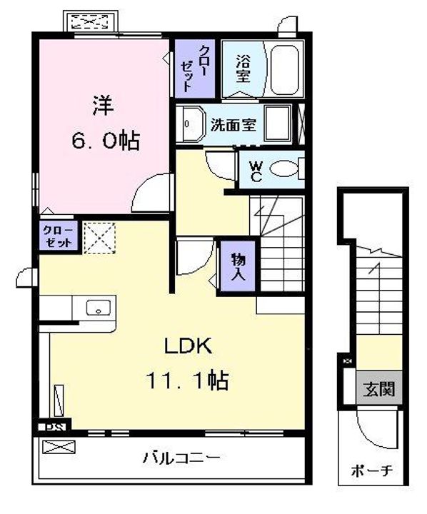 グリシナ IIの間取り