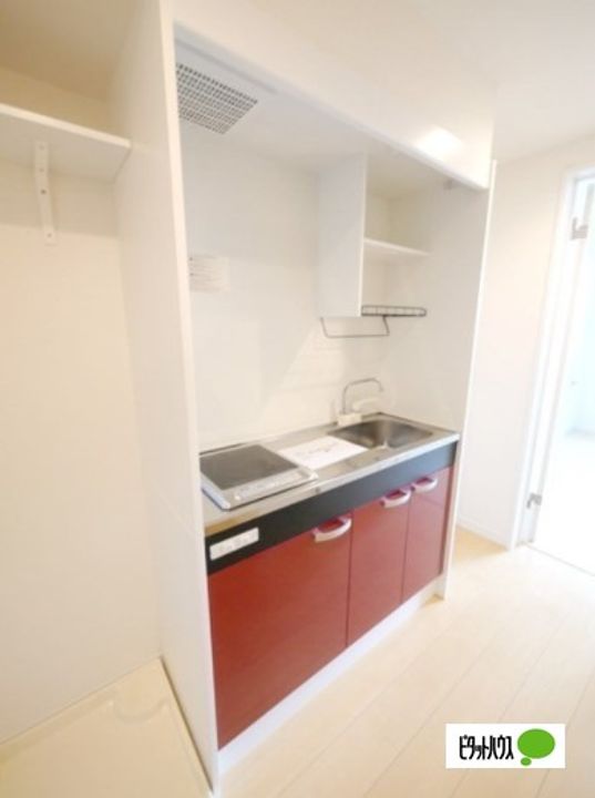 東京都八王子市大塚(アパート)の賃貸物件のキッチン