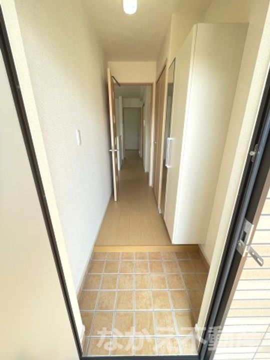 徳島県阿南市宝田町荒井(アパート)の賃貸物件の玄関